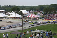 The Nationwide (now Xfinity) Series at Road America in 2011, using the Car of Tomorrow design Road America 2011 Nationwide Final Spin.jpg