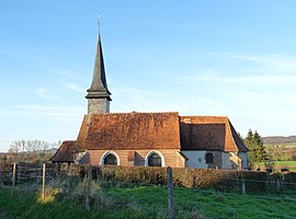 The church in Saint-Martin-l'Hortier