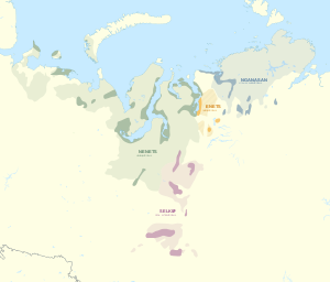 Самодийский map.svg