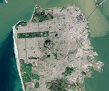 Satellite view of San Francisco San Francisco Peninsula by Sentinel-2, 2019-03-11 (cropped).jpg