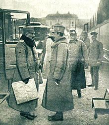 Photographie de Guillaume II et Charles Ier, en uniformes militaires