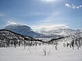 Sjurfjellet, febrer del 2007