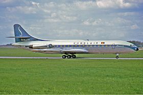 OO-SRD, l'appareil impliqué dans l'accident, ici à l'aéroport international de Hanovre-Langenhagen en avril 1972.