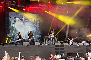 Концерт Sonata Arctica на Rockharz Open Air в июле 2016 г.