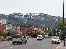 Skyline of Steamboat Springs, Colorado