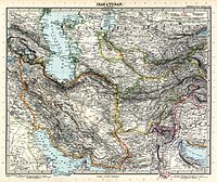 (de) Iran & Turan (A. Stieler, 1891.)