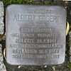 Stolperstein für Albert Eggert, Oberhausen, Katharinenstraße 61