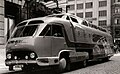 Le Superbus dans les rues de Lille, 1954