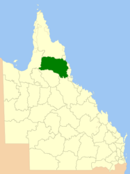 Regione di Tablelands – Mappa