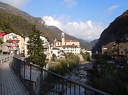 Skyline of Tavernole sul Mella