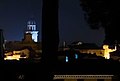 La torre di notte.