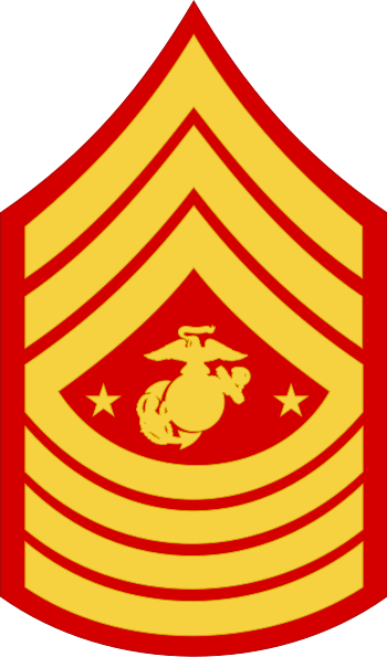English: Sergeant Major of the Marine Corps ra...
