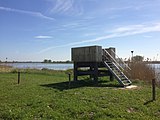 UItkijktoren, Scherenwelle, Wilsum en aan de overzijde van de IJssel gelegen Onderdijkse waard in het Reevediepgebied