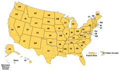 Orfelia fultoni possui sua distribuição endêmica à Região Sudeste dos Estados Unidos, no Alabama (AL), Tennessee (TN), Carolina do Norte (NC), Virgínia (VA) e uma cachoeira na Geórgia (GA): Anna Ruby Falls.[1]