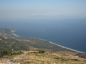 Pamje nga Qafa e Llogarasë