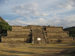 Pirámide el Tecolote en Xihuingo.