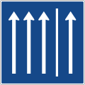 3 Fahrstreifen und 1 Seitenstreifen 3 driving lanes + 1 hard shoulder (use permitted)