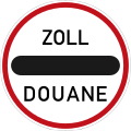 Warnschild Zöllner