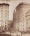 Hotel Touraine (at right), Masonic Temple (at left), 1903