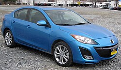 2010 Mazda3 sedan (US)