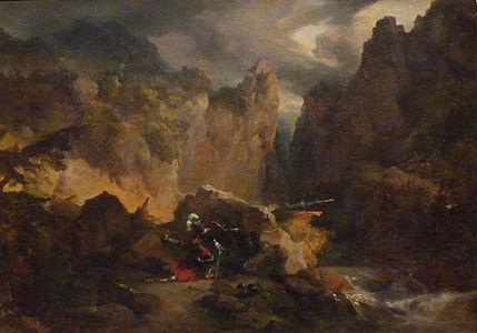 Paysage avec la mort de Roland, musée des Beaux-Arts de Strasbourg.