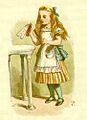 Ilustrasi Alice's Adventures in Wonderland yang dibuat oleh John Tenniel (1865)