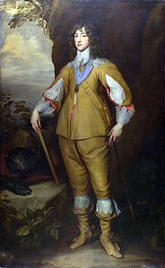 Prince Charles Louis, Count Palatine, by Anthony van Dyck, c. 1637.[15]