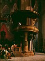 60. لويجي بيسي [الإنجليزية]، "الكرازة في كاتدرائية ميلانو" (بالإيطالية: Predica nel Duomo di Milano)‏، 1850