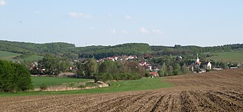 Panorama de Bílovice.