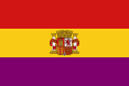 Espainiako Bigarren Errepublikako bandera