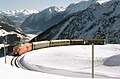 21.12 - 27.12: In tren da la Viafier Retica sper l'Alp Grüm, tranter ils ons 1980 e 1985.