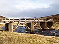 Holzbrücke am Oberlauf