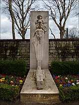 Grafmonument van Baudelaire op het Cimetière du Montparnasse