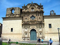 Iglesia Belen. Baroque Architecture of Cajamarca Cajamarca NaSa de la Piedad lou.jpg