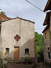Capella de San Bastian (A Ruà, Cirixöa, Garesce), vìsta