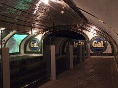 Tunnel in Richtung Bilbao