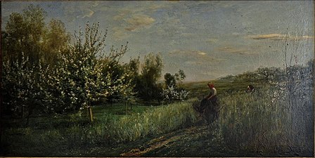 Le Printemps (1857), huile sur toile, musée des Beaux-Arts de Chartres.