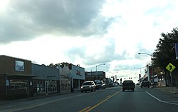 Downtown Chattahoochee on U.S. Route 90