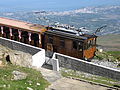 ラ・ルーヌ登山鉄道の保存機関車（1924年製）