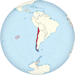 Localização  República do Chile