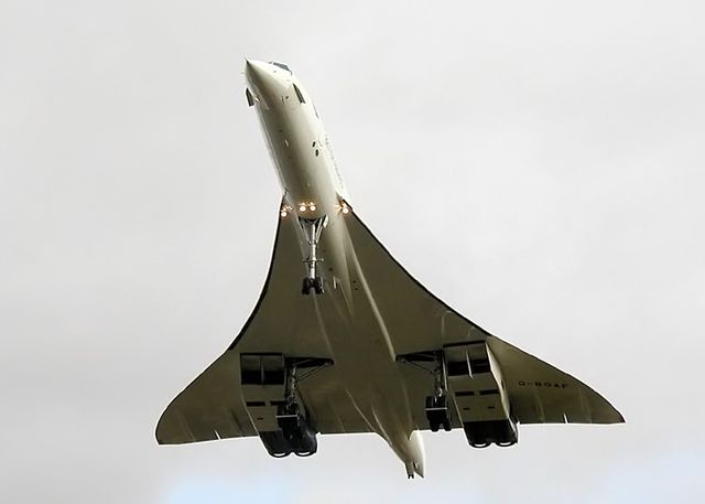 Aterrisagem do último vôo do Concorde (2003)