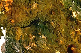 Image satellite du Cordón del Azufre.