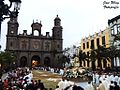 Celebración del Corpus Christi en la ciudad de Las Palmas de Gran Canaria, isla de Gran Canaria.Diócesis de Canarias.