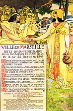 25e centenaire de la fondation de Marseille (1899).