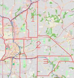 Atlanta est - Localizzazione