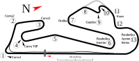 Mapa do circuito