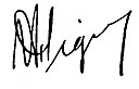 Firma de José Figueres