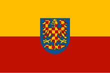 Флаг Моравии с орлом.svg