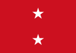 Flag of a United States Marine Corps major general.