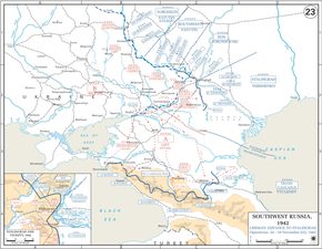 The German advance to Stalingrad between 24 July and 18 November German Summer Offensive, 24 July-18 November.PNG